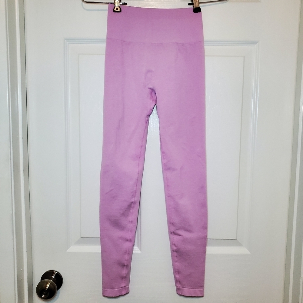 tyc leggings til you collapse pink ruched booty size XS